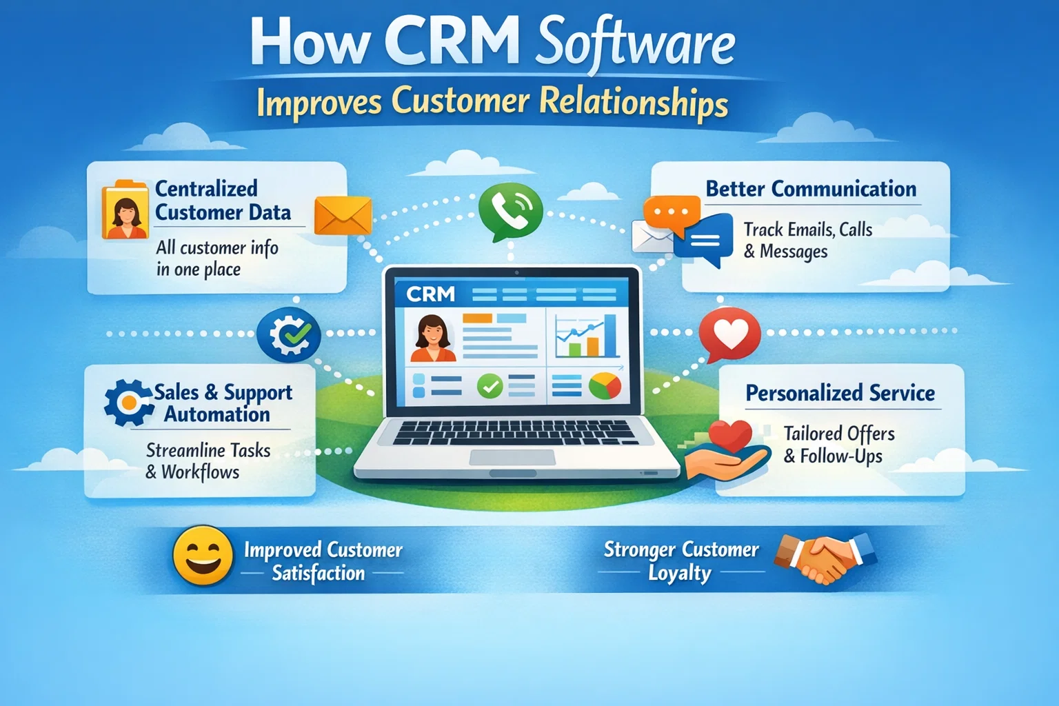 How CRM Software Improves Customer Relationships Thumbnail